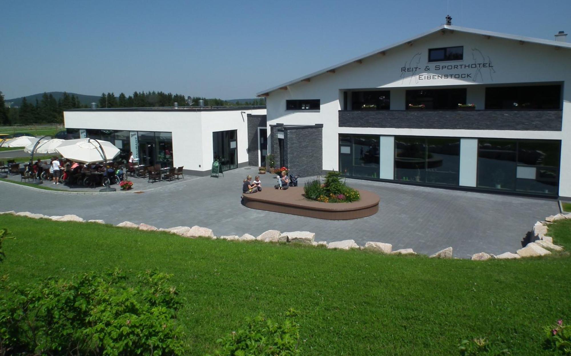 Reit- Und Sporthotel ไอเบินชตอค ภายนอก รูปภาพ